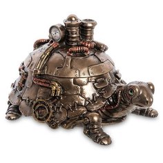 Статуэтка-шкатулка в стиле Стимпанк Черепаха WS-1061 113-906384 Veronese