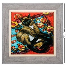 Панно керамическое Вы очаровательны 15х15 ANG-992 113-504332 Artangels