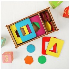 Досочки Сегена - 1 (цветные) WoodLand Toys