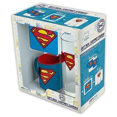 Подарочный набор DC Comics: Superman (кружка + стакан + подставка) Ab Ystyle