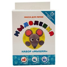 Масса для лепки Ракета Мылолепка, набор Мышка, 60г (Р8390)