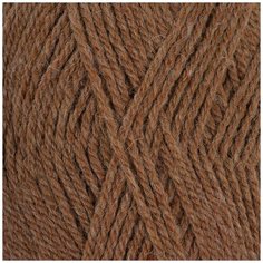 Пряжа для вязания ПЕХ Джинсовый Ряд (50% шерсть, 50% акрил) 10х100г/250м цв.1163 св.коричневый меланж Пехорка ПЕХ.джин.Р.1163