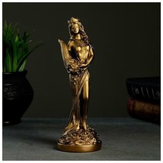 Хорошие сувениры Статуэтка "Фортуна" 19см, бронза / мраморная крошка