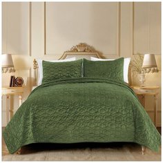 KARTEKS Покрывало Геометрия цвет: зеленый (230х250 см)