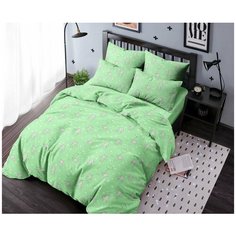 Детское Постельное белье Borgeze Цвет: Зеленый (145х215 см) Ночь Нежна