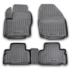Коврики в салон FORD S-MAX, 2006->, (FN), 4 шт. (полиуретан) Element