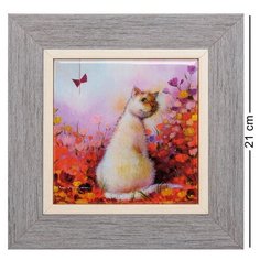 Панно керамическое Игривый 10х10 ANG-931 113-504193 Artangels