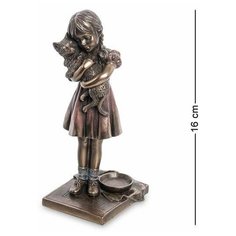 Статуэтка Девочка с котенком WS-988 113-906311 Veronese