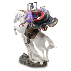 Статуэтка Китайский воин на коне WS-759 113-903352 Veronese
