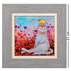 Панно керамическое Романтичный 10х10 ANG-935 113-504197 Artangels
