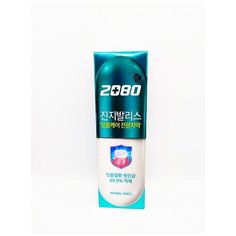 Зубная паста Dental Clinic 2080 K Herbal Mint Кей Голубая с экстрактом гинкго 120г х 12 шт. Антибактериальная/ вкус мяты и целебных трав 12-031