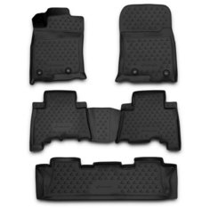 Коврики 3D в салон LEXUS GX 460 2013->, 5 шт. (полиуретан) Element