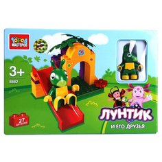 Конструктор ГОРОД МАСТЕРОВ Лунтик и его друзья BB-8882-R 27 деталей