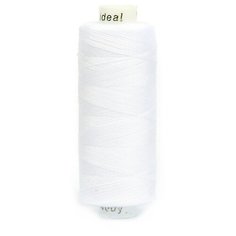 Нитки бытовые IDEAL 40/2 366м 100% п/э, цв.белый