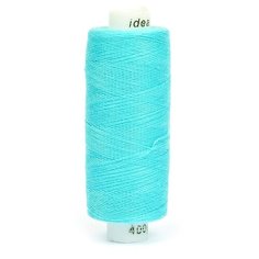 Нитки бытовые IDEAL 40/2 366м 100% п/э, цв.413 голубой