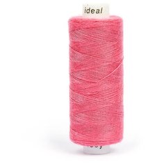 Нитки бытовые IDEAL 40/2 366м 100% п/э, цв.173 розовый