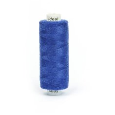 Нитки бытовые IDEAL 40/2 366м 100% п/э, цв.262 синий