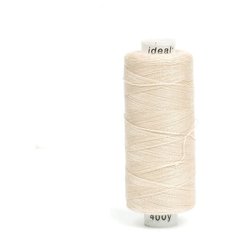 Нитки бытовые IDEAL 40/2 366м 100% п/э, цв.102 экрю
