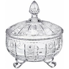 Конфетница Muza Crystal (17х21 см) Lefard