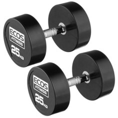 Набор гантелей неразборных ECOS 2873 2х25 кг