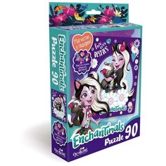 Пазл 90 Энчантималс Besties (магнитик в подарок) Origami