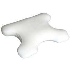 Подушка анатомическая против морщин сна и отеков anti-age "Fresh Sleep Beauty", наволочка в комплекте, 40 x 55