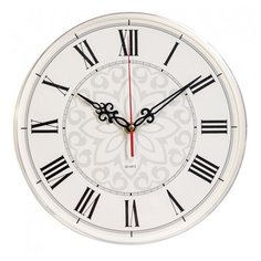 Настенные часы Бюрократ WallC-R70P белый (wallc-r70p25/white)