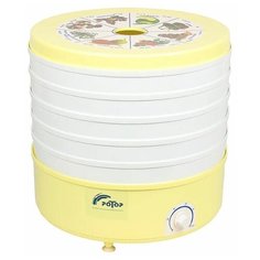 Сушилка для овощей, грибов и фруктов Ротор СШ-002 (5 поддонов, белый)