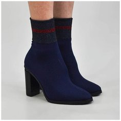 Fabi Ботильоны синие (37)