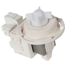 Насос для стиральной машины Miele 30W, 4 защелки, клеммы вместе
