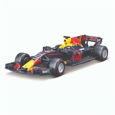 Bburago Машинка металлическая Формула-1 1:32 Red Bull Racing TAG Heuer RB13 2017 Daniel Ricciardo, черная