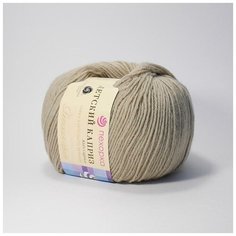 Пряжа Пехорка Детский каприз 274 серо-бежевый 50% мериносовая шерсть, 50% фибра 50 г 225м 5 шт