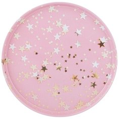 Поднос сервировочный gold star 33 см Agness (898-054)