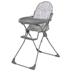 Polini Стульчик для кормления Polini kids 152 «Единорог» Сладости, цвет серый