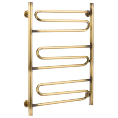 Полотенцесушитель водяной Domoterm Офелия П9 500x700 АБР, горизонтальное, античная бронза