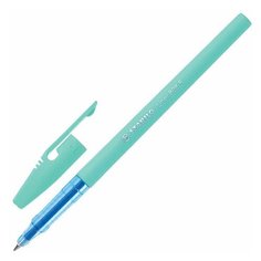 Ручка шариковая STABILO "Liner Pastel", синяя, корпус бирюзовый, узел 0,7 мм, линия письма 0,3 мм, 808FP1041-1