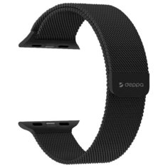Аксессуар Ремешок Deppa для APPLE Watch 44mm/42mm Band Mesh Black 47151
