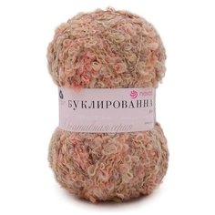 Пряжа Пехорка Буклированная 1239М 30% мохер, 20% шерсть, 50% акрил 200г 220м 1шт
