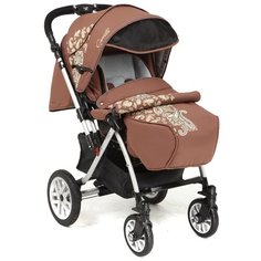 Прогулочная коляска Capella S-803WF Air Сибирь, коричневый
