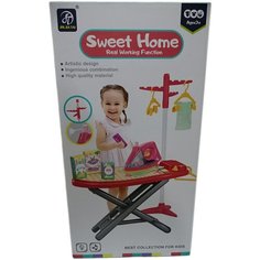 Гладильная доска детская PANAWEALTH с сушилкой и утюгом