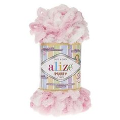 Пряжа Alize Puffy Color (Пуффи Колор) 5863 100% микрополиэстер 100г 9м 5шт