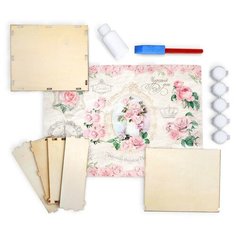 Школа талантов Набор для декупажа шкатулки «Нежность»