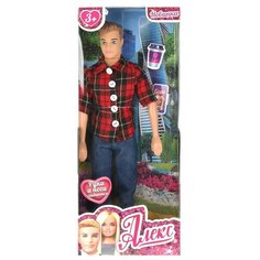 Кукла ТМ Карапуз Алекс 29 см, в клетчатой рубашке