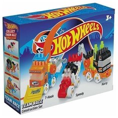 Набор из 3х машин "Hot Wheels" в коробке Бауэр