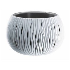 Кашпо для цветов Prosperplast Sandy Bowl 20,75л, белый