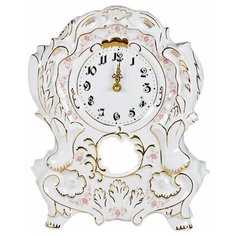 Часы 32 см настольные Leander "Соната /Розовый цветок" / 085490