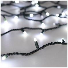 Светодиодная гирлянда ARD-STRING-PRO-1000-GREEN-100LED-MILK-PULSE White (230V, 7W) (Ardecoled, IP65) Arlight