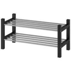 TJUSIG чусиг Полка для обуви, черный79x32x37 см Ikea
