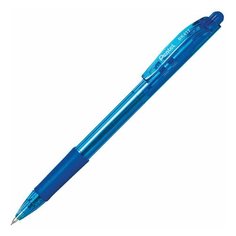 Ручка шариковая масляная автоматическая с грипом PENTEL (Япония) "Fine Line", синяя, линия письма 0,27 мм, BK417-CN