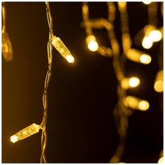 Светодиодная гирлянда ARD-EDGE-CLASSIC-2400x600-CLEAR-88LED-FLASH Warm/Warm (230V, 6W) (Ardecoled, IP65) Arlight